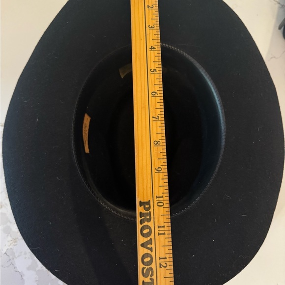 S. Hyde Cowboy Hat 1990 Signature Collection Black and Tan Suede - Picture 4 of 6